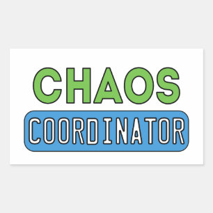 Chaos Coordinator Sticker