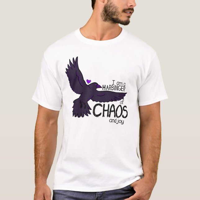 Chaos Crow T-Shirt (Front)