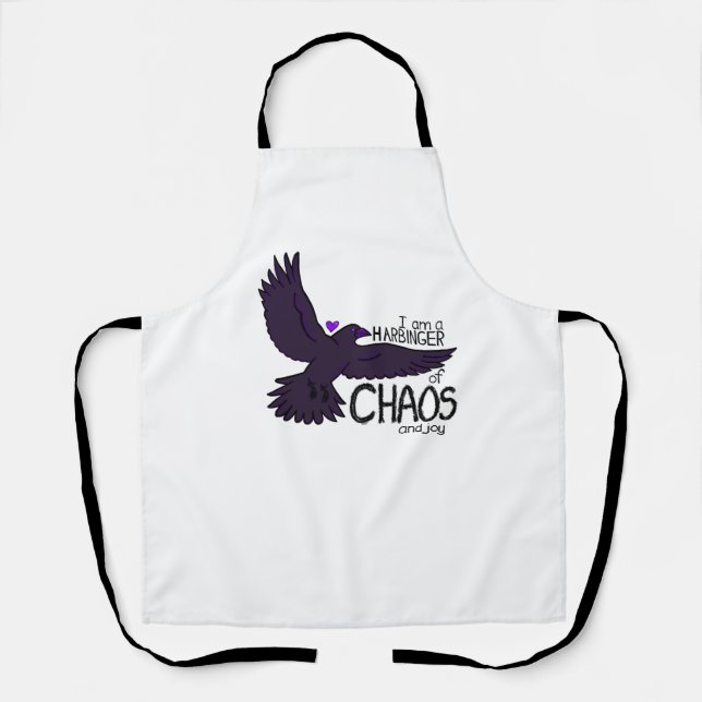 Chaos Crow Tapestry Apron (Front)