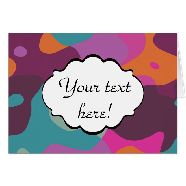 Chaos dans de rétros couleurs (Devant horizontal)