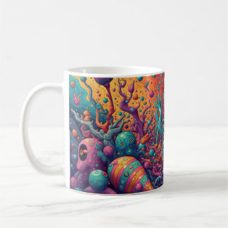 Chaos in Color: Hidden Depths Coffee Mug