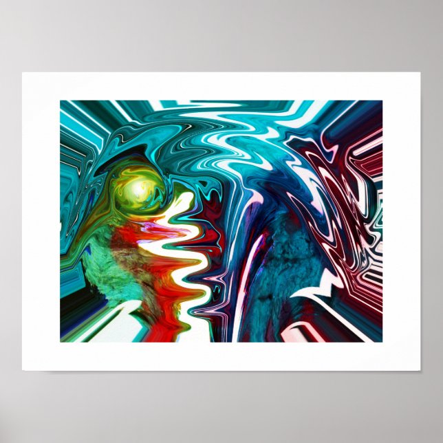 Chaos in nature poster (Front)