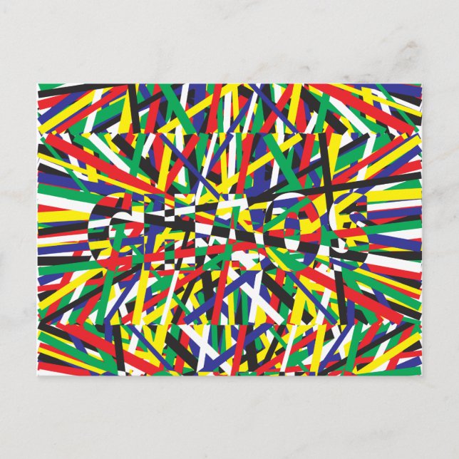 Chaos, in Primaries Postcard (Front)