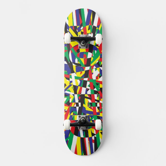Chaos, in Primaries Skateboard (Front)