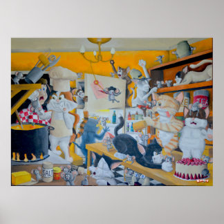 Chaos in the Kitchen - Poster