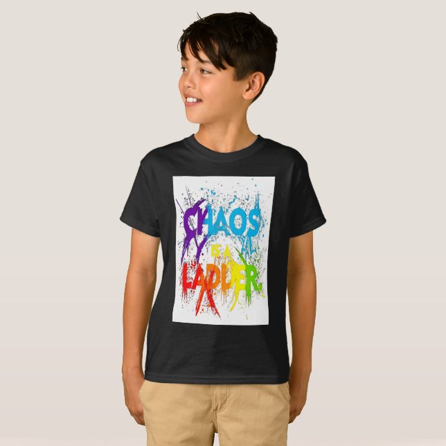 Chaos Is a Ladder T-Shirt (Front Full)