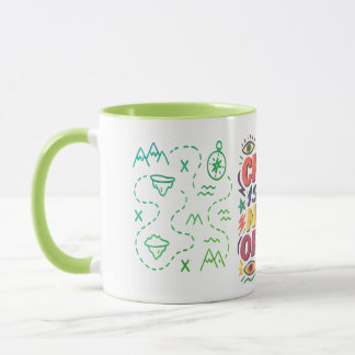 "Chaos is the New Order" – Bold Graphic Statement Mug