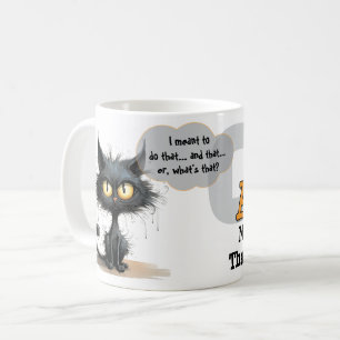 Chaos Kitty Mug: Not Sorry Coffee Mug