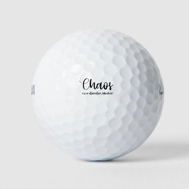 chaos maker golf balls (Front)
