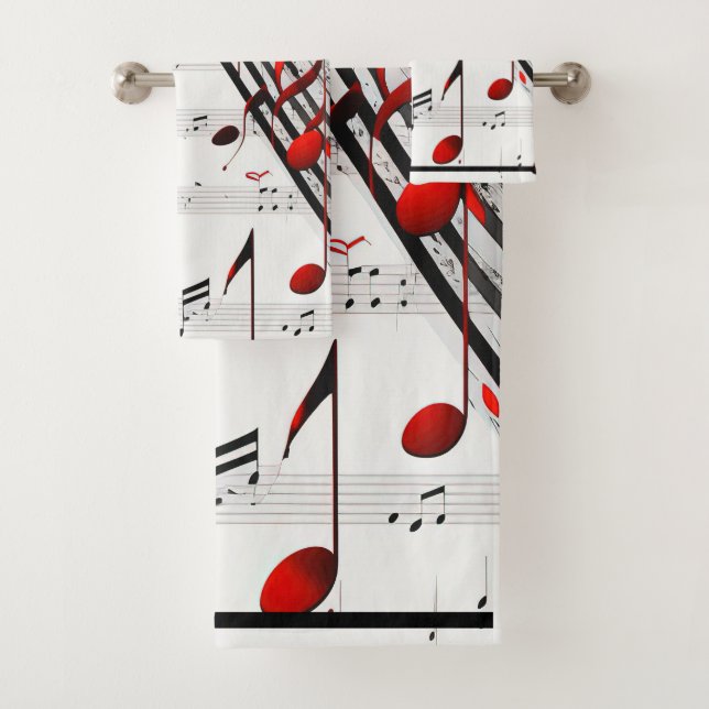 Chaos musical classique Rouge Blanc et Noir (En situation)