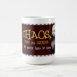 Chaos, My work here is done Mug