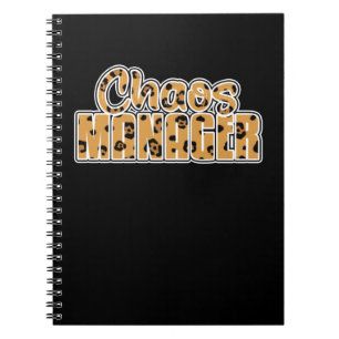 Chaos Office Crew Front Office Manager Notebook