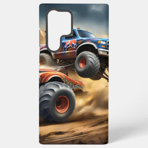 Chaos on Wheels: Monster Truck Smash Derby Samsung Galaxy Case