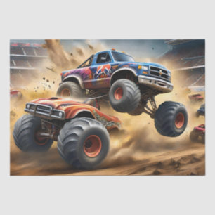 Chaos on Wheels: Monster Truck Smash Derby, Tissue Paper
