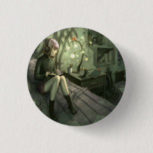 Chaos pt1 1 inch round button