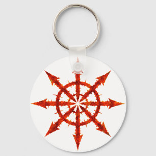 Chaos Symbol Keychain