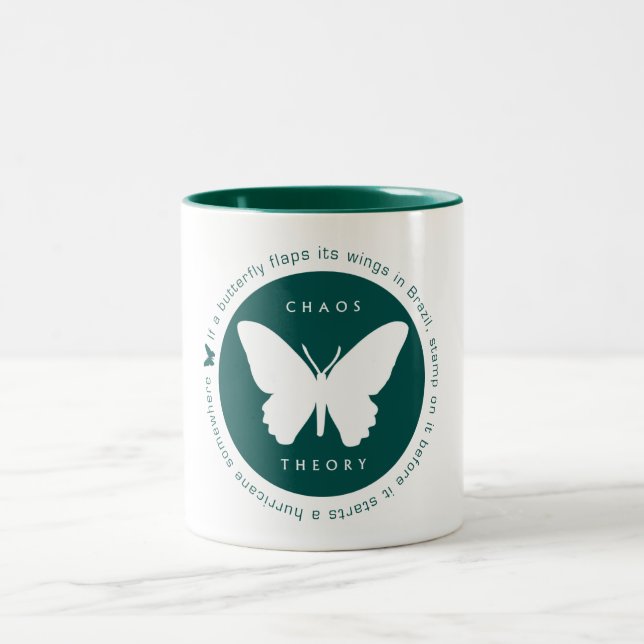 Chaos Theory (Green) Mug (Center)