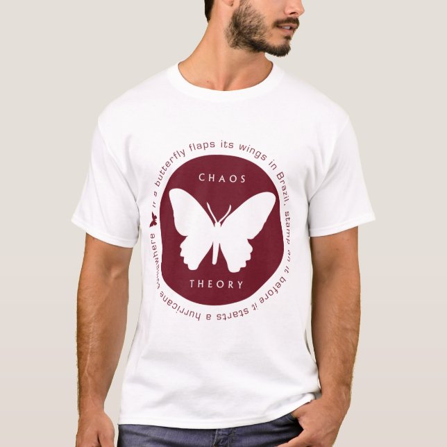 Chaos Theory (Red) T-Shirt (Front)