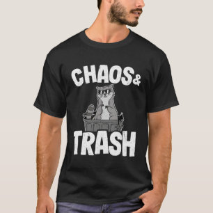 Chaos & Trash Garbage Panda Funny Raccoon 7 T-Shirt
