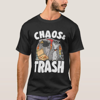 Chaos & Trash Garbage Panda Raccoon  5 T-Shirt