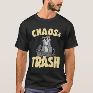 Chaos & Trash Garbage Panda Raccoon 5 T-Shirt