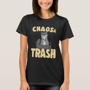 Chaos & Trash Garbage Panda Raccoon 5 T-Shirt