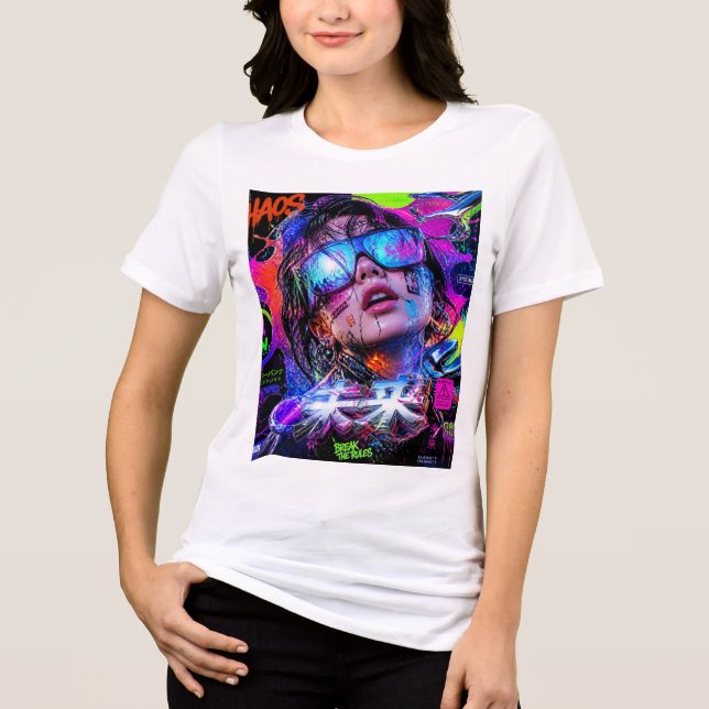 chaos Tri-Blend shirt (Front)