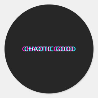Chaotic Classic Round Sticker