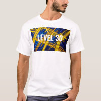 Chaotic Glowing Yellow Cyan Tech Synthwave Lines