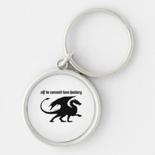 Chaotic Little Dragon Keychain