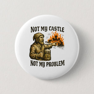Chaotic Neutral Alignment Funny Roleplaying Charac 2 Inch Round Button