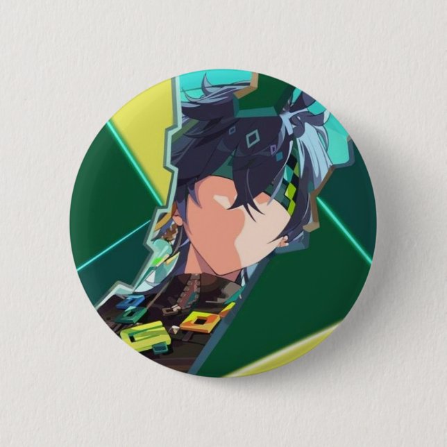 Chapa 2 Inch Round Button (Front)