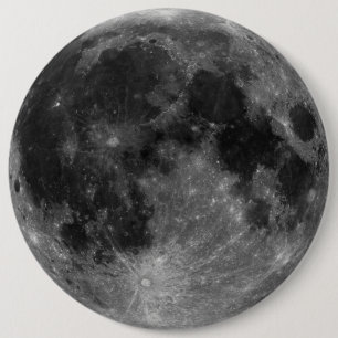 Chapa Luna llena Luna llena 6 Inch Round Button
