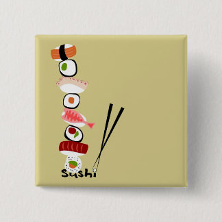 chapacuadradasushi 2 inch square button
