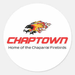 Chaparral Firebirds - A New Era Classic Round Sticker