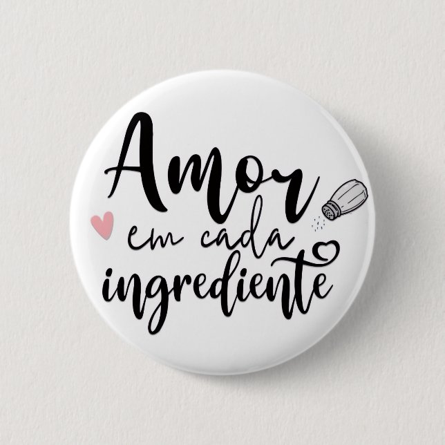 Chapas con texto  2 inch round button (Front)