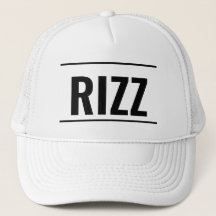 Chapeau à patch en cuir RIZZ — Casquette à logo mi