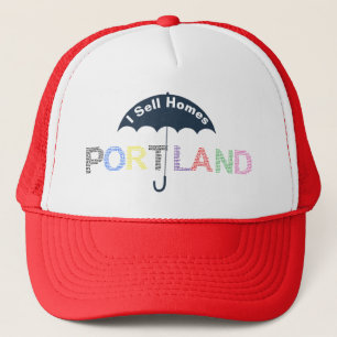 Chapeau casquette de baseball rouge de maisons de 