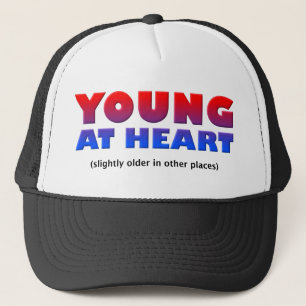 Chapeau casquette drôle Young At Heart