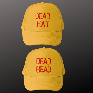 Chapeau casquette tête de papa mort costume de fêt