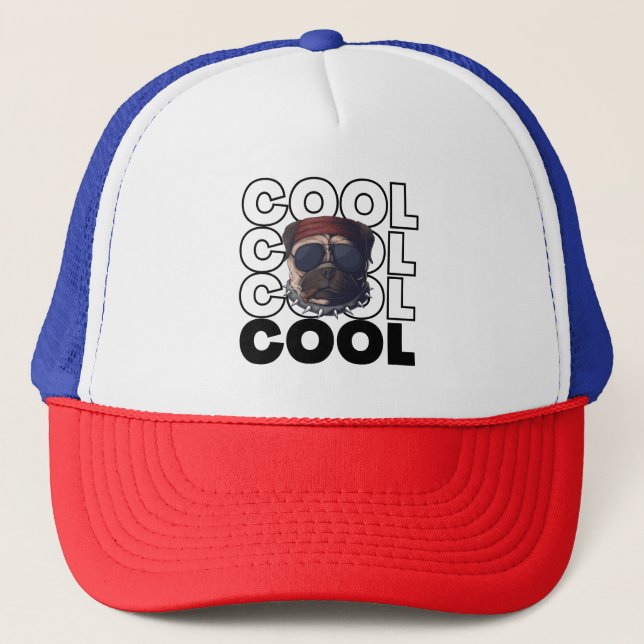 Chapeau Cool Freefit - Casquette Mesh Retro pour h (Devant)