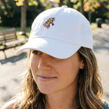 Chapeau de cheval Bohème Floral Casquette d'équita