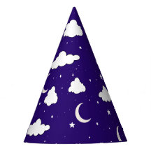 Chapeau de fête ciel nocturne