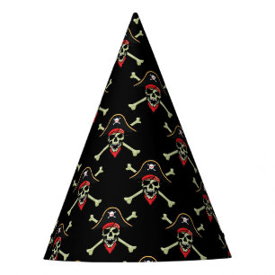 Chapeau de fête Crâne de Pirate