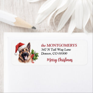 Chapeau de Père Noël Berger Allemand Adresse de Re