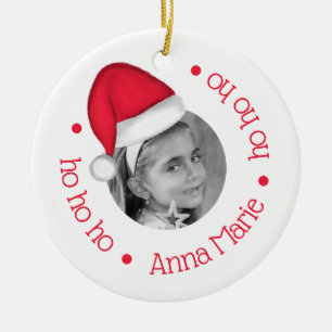 Chapeau de Père Noël Ornement de Fêtes