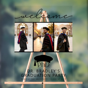 Chapeau de remise des diplômes de doctorat PhD Bie