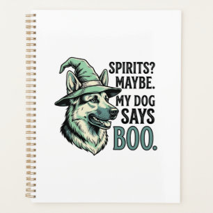 Chapeau De Sorcière Chien Gravure Vintage Humour H