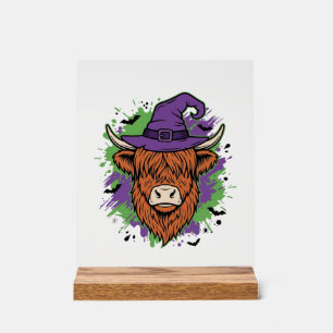 Chapeau de sorcière de vache des Highlands Hallowe