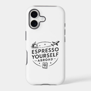 Chapeau drôle pour amateur de café de voyage